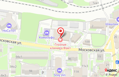 Глазная клиника ФАКТ на карте
