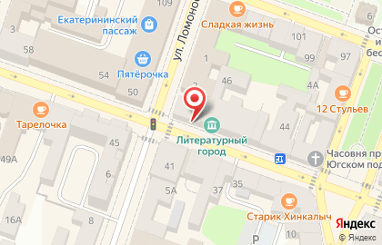 Магазин Планета мебели на Крестовой улице на карте