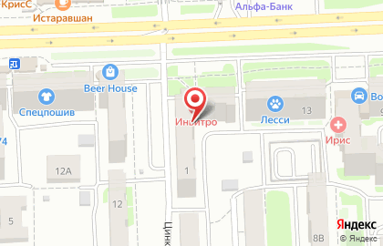 Научно-производственная коммерческая фирма Интеграция в Курчатовском районе на карте