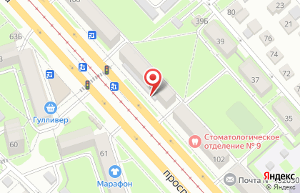Банкомат СберБанк на улице Нариманова, 104 на карте