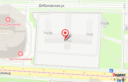 Центральное экспертно-криминалистическое таможенное управление г. Москвы, Экспертно-криминалистическая служба на карте