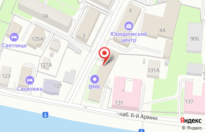 Кафе Пирс на Комсомольской на карте