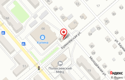 Мир кровли и фасада на Кремлевской улице на карте
