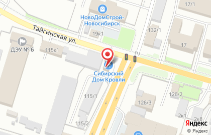 Торгово-производственный центр Сибирский Дом Кровли в Калининском районе на карте