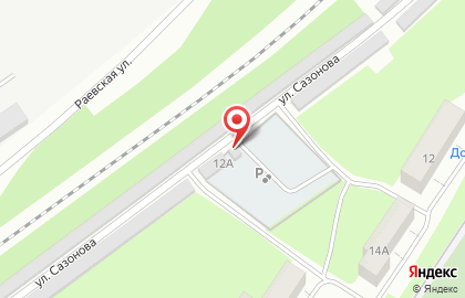 Автостоянка в Уфе на карте