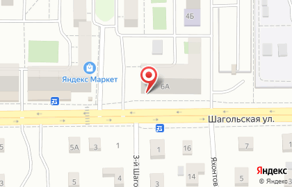Интим-магазин Фантазия в Курчатовском районе на карте
