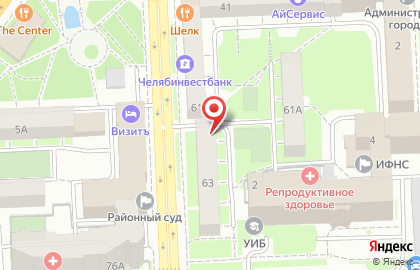 Фирма Метрон в Советском районе на карте