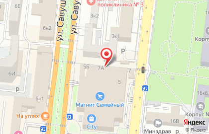Парикмахерская Быстрые ножницы на улице Татищева на карте
