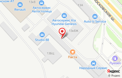 Производственная компания Автобаки на Московском шоссе на карте