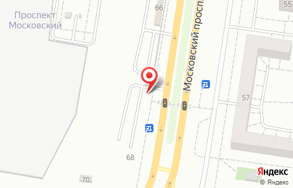 Автостоянка в Тольятти на карте