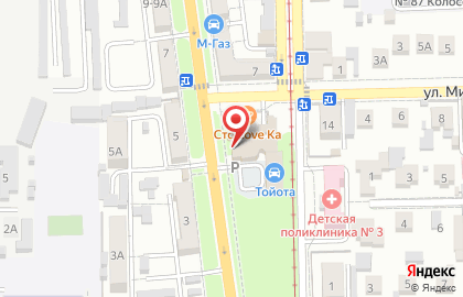 Магазин Автогарант на Иристонской улице на карте