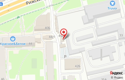 Садовод на Рижском проспекте на карте