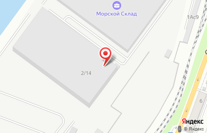 Контейнерный терминал Пасифик Лоджистик на карте
