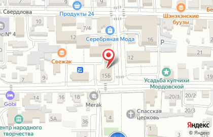 Стам на улице Ленина на карте