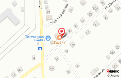 Ресторан Гамбит на карте