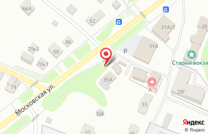 Магазин хозтоваров на Московской улице на карте