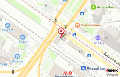 Микрофинансовая организация Быстро-Займ на Зыряновской улице на карте