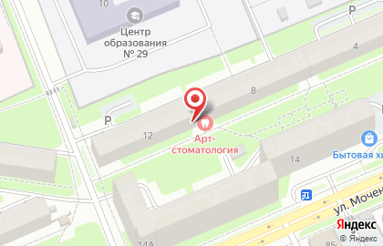 Магазин Дачник в Череповце на карте