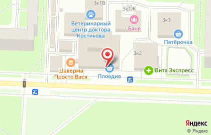 Дом быта в Санкт-Петербурге на карте