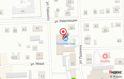 Магазин ПивоМан на улице Пушкина на карте