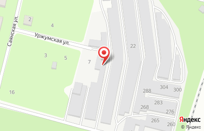 Мебельная компания Приоритет в Кировском районе на карте