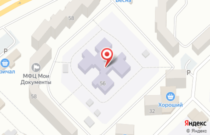 Детский сад №28 на Набережной улице на карте