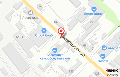 Автомойка в Ставрополе на карте