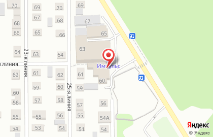 Торговая компания Colorium в Ленинском районе на карте