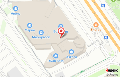 Салон дверей Belorawood на улице Бутаково на карте