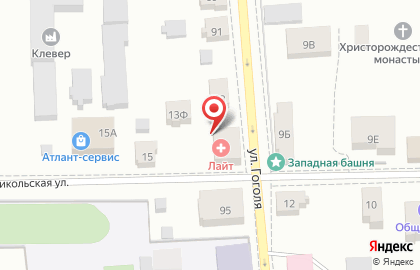 Диагногстический центр Лайт на улице Слободской на карте