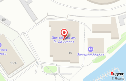 Спорт – гостиница в Красноярске на карте