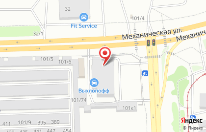 Автомойка, ООО Южуралтехтранс на карте