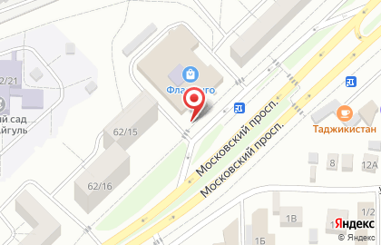 Магазин молочных изделий на Московском проспекте на карте