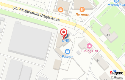 Торгово-сервисная фирма СервисТелеКом в Орджоникидзевском районе на карте