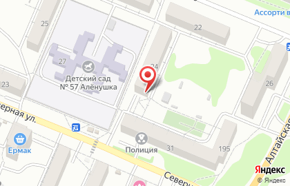 Гастроном Моя семья в Рубцовске на карте