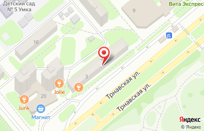 Отделение службы доставки Boxberry на Трнавской улице на карте