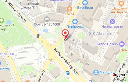 Кулинария на Курортном проспекте, 1/1 на карте