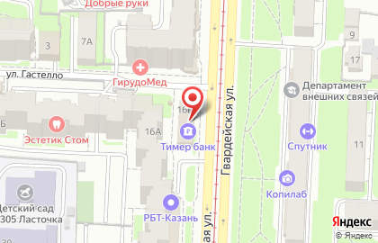 Унистрой в Казани на карте