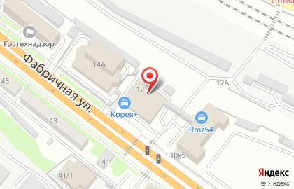 Компания по ремонту гидроцилиндров, гидрорукавов и гидромоторов Сибирский Гидромаш в Железнодорожном районе на карте