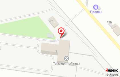 Тольяттинский таможенный пост на карте