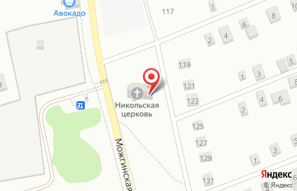 Свято-Никольский храм в Ижевске на карте