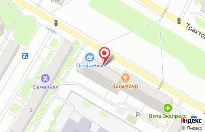 Гипермаркет Магнит в Уфе на карте