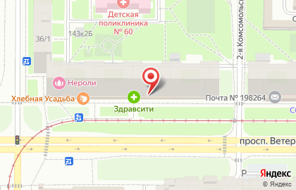Магазин детских товаров Вотоня в Красносельском районе на карте