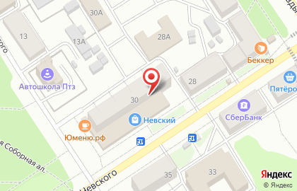 Банкомат ВТБ в Петрозаводске на карте