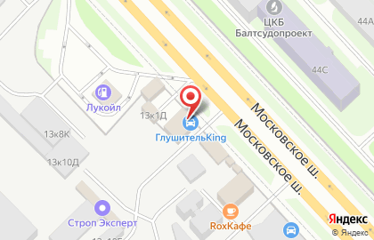 Продуктовый магазин в Санкт-Петербурге на карте