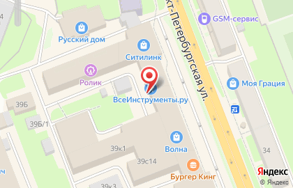 Магазин подарков для мужчин Солдат удачи на Большой Санкт-Петербургской улице на карте