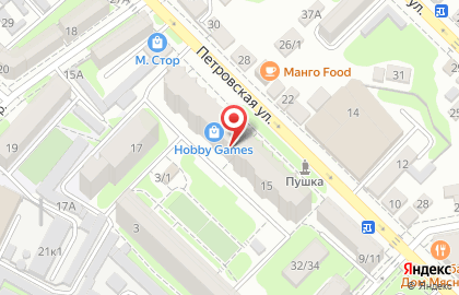 Hobby Games – Таганрог, на ул Петровская на карте