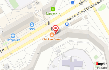 Офис продаж Билайн в Советском районе на карте
