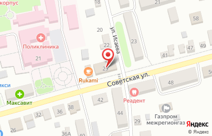 Райбытсервис на Советской улице на карте