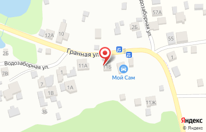 В Гранном на карте
